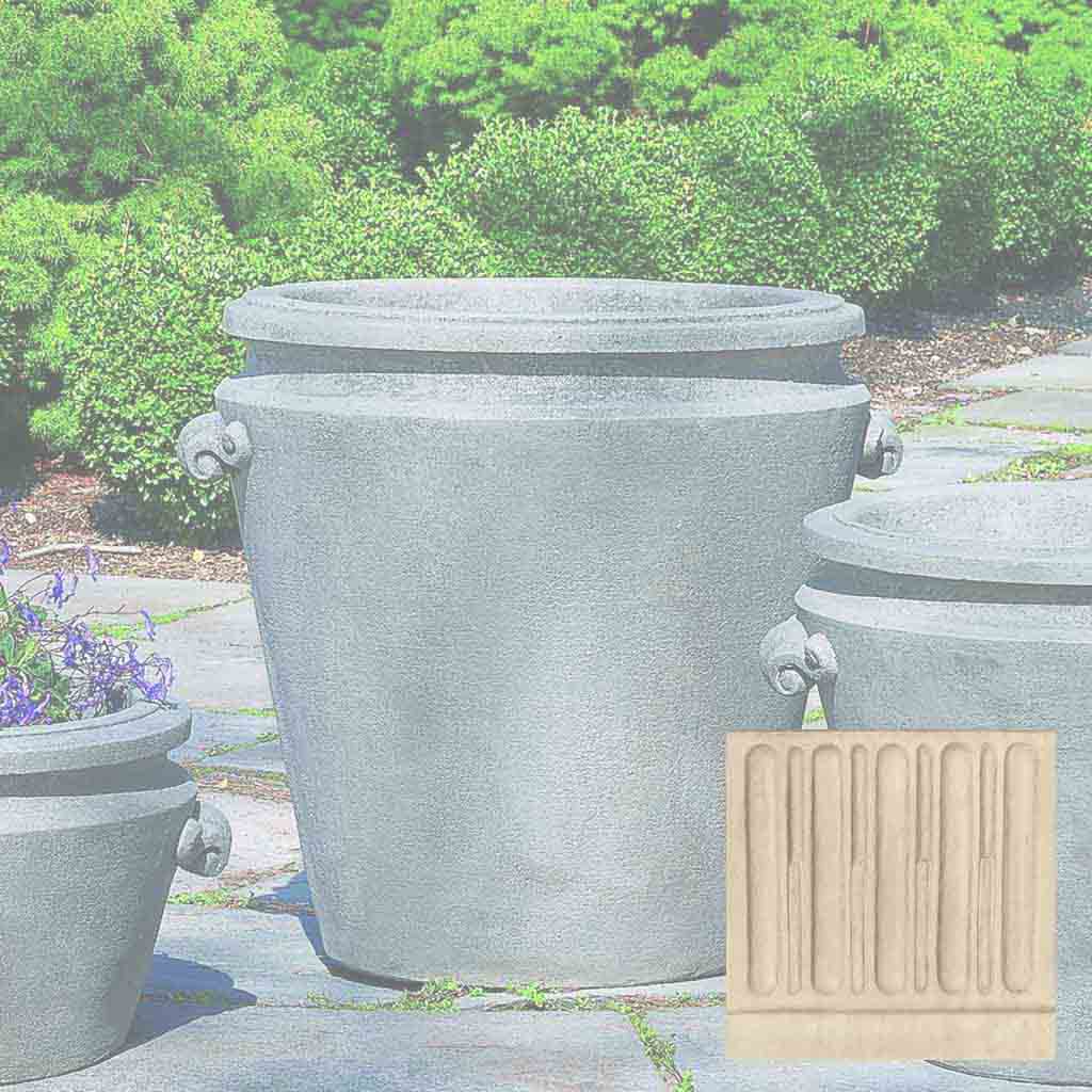 Campania Scroll Handle Tub Planter - P-293A - Image 23