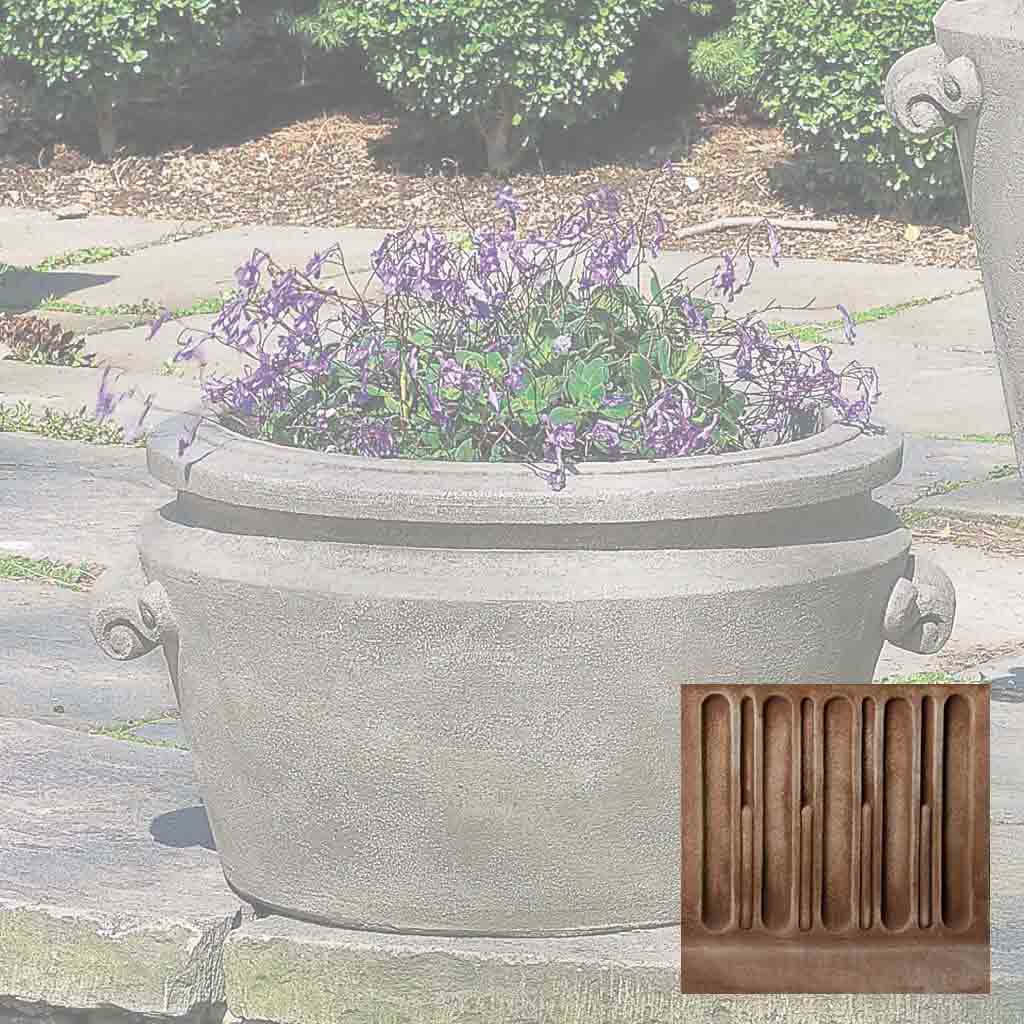 Campania Scroll Handle Tub Planter - P-293A - Image 34