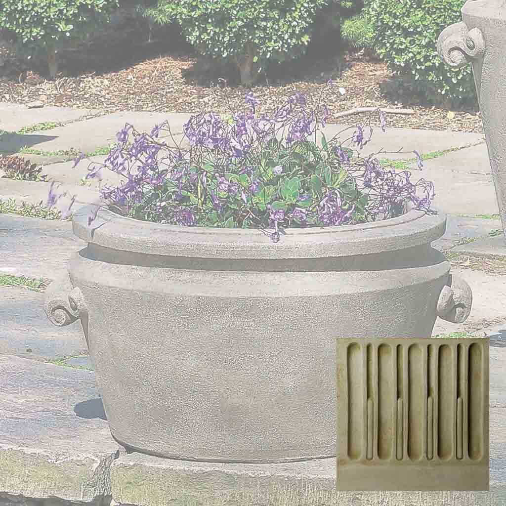 Campania Scroll Handle Tub Planter - P-293A - Image 37
