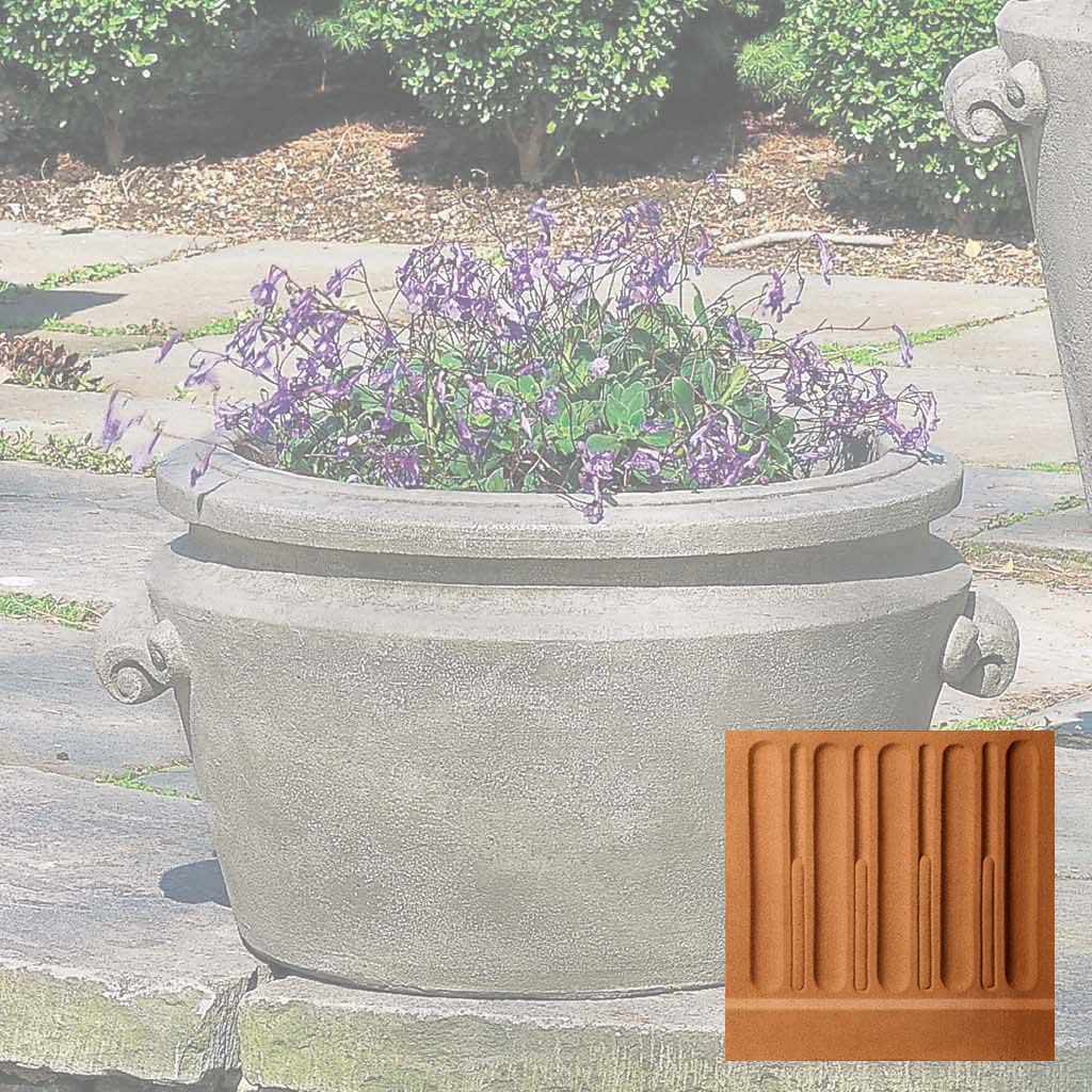 Campania Scroll Handle Tub Planter - P-293A - Image 44