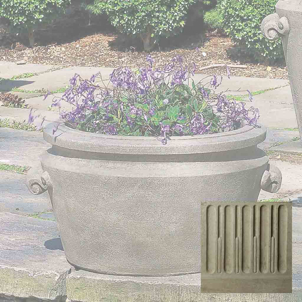 Campania Scroll Handle Tub Planter - P-293A - Image 46