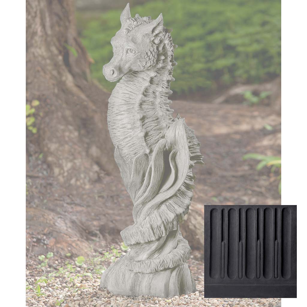 Campania Sea Dragon Garden Statue - S-536 - Image 11