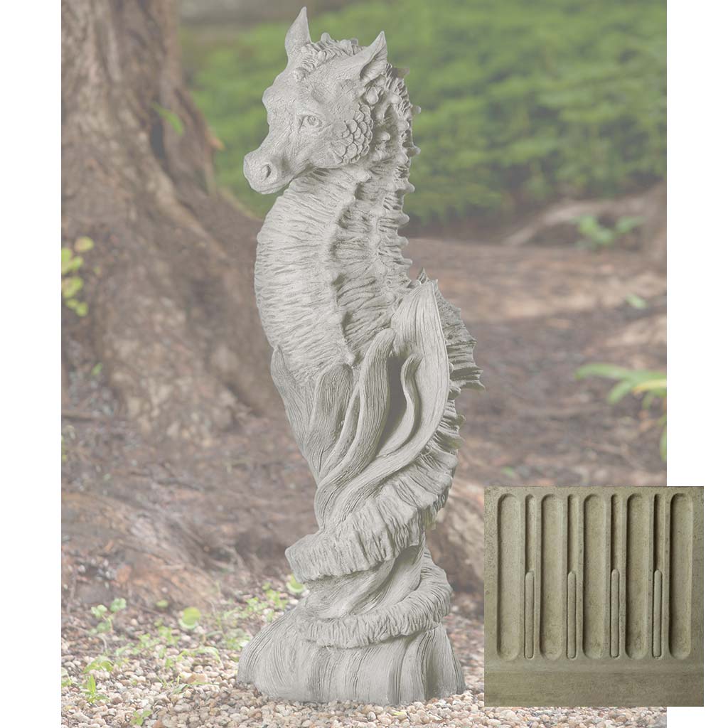 Campania Sea Dragon Garden Statue - S-536 - Image 14