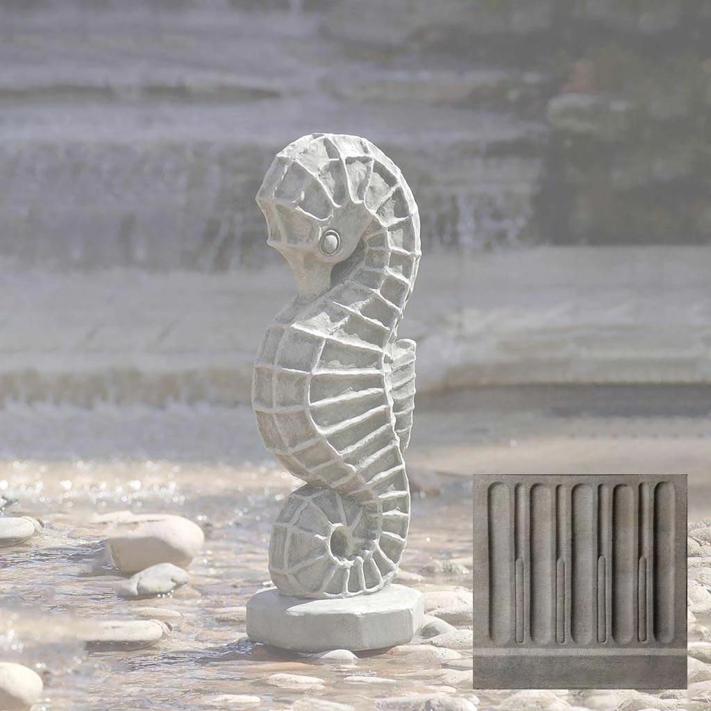 Campania Seahorse Garden Statue - A-300 - Image 6