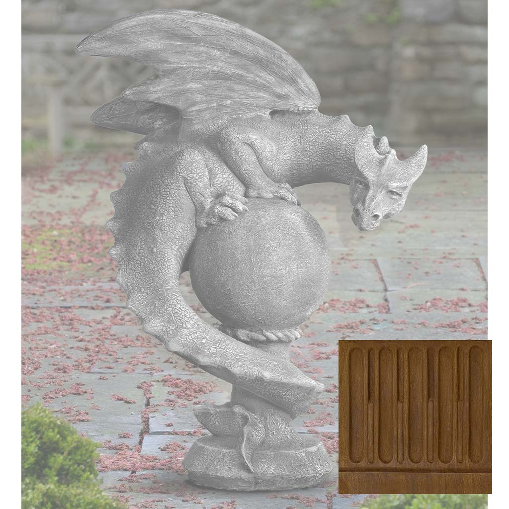 Campania Sentry Dragon Garden Statue - S-538 - Image 25