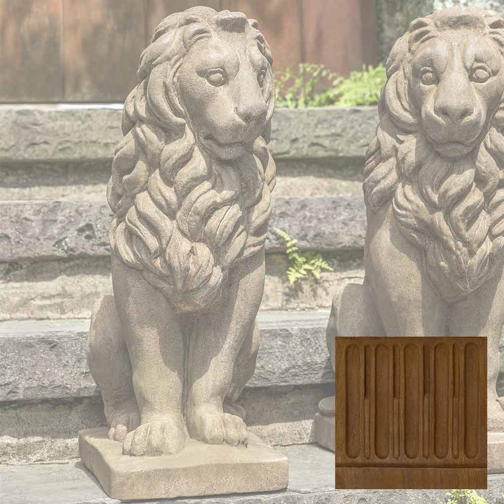 Campania Sentry Lion Garden Statue - A-651 SET - Image 27