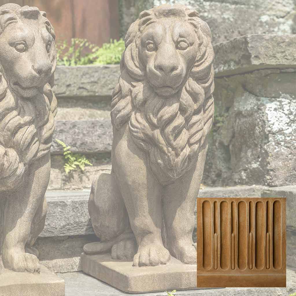 Campania Sentry Lion Garden Statue - A-651 SET - Image 41