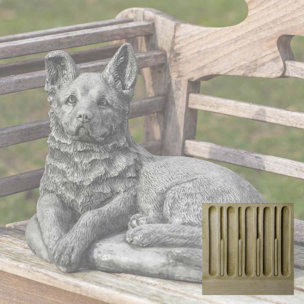 Campania Shepherd Pup Garden Statue - A-519 - Image 5