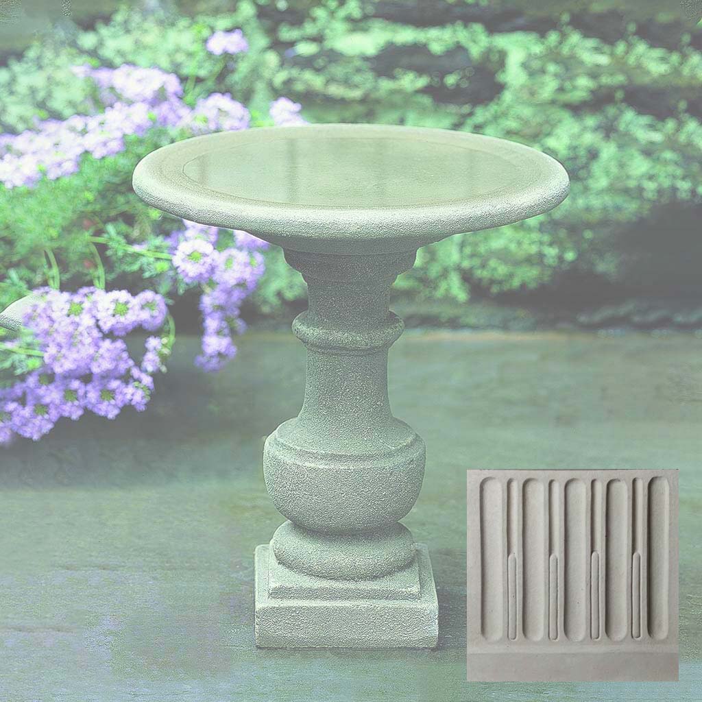 Campania Siena Birdbath - B-075 - Image 10