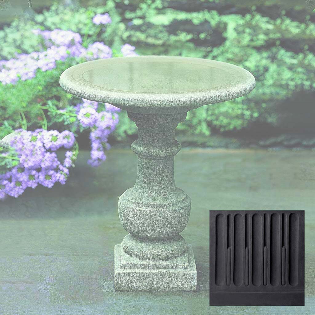 Campania Siena Birdbath - B-075 - Image 11