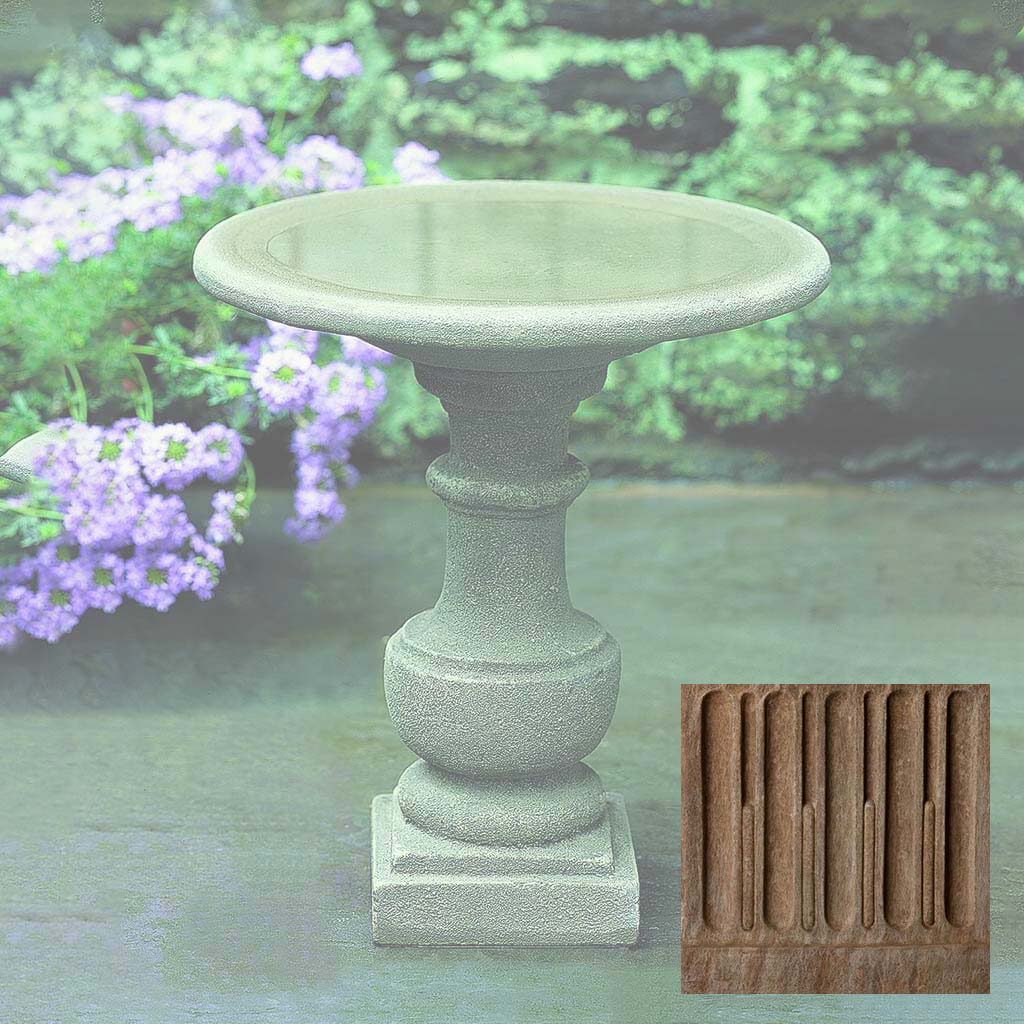Campania Siena Birdbath - B-075 - Image 2