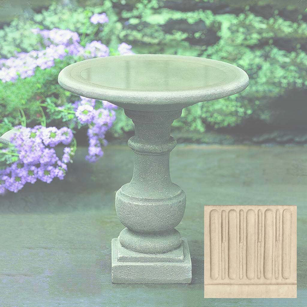 Campania Siena Birdbath - B-075 - Image 7