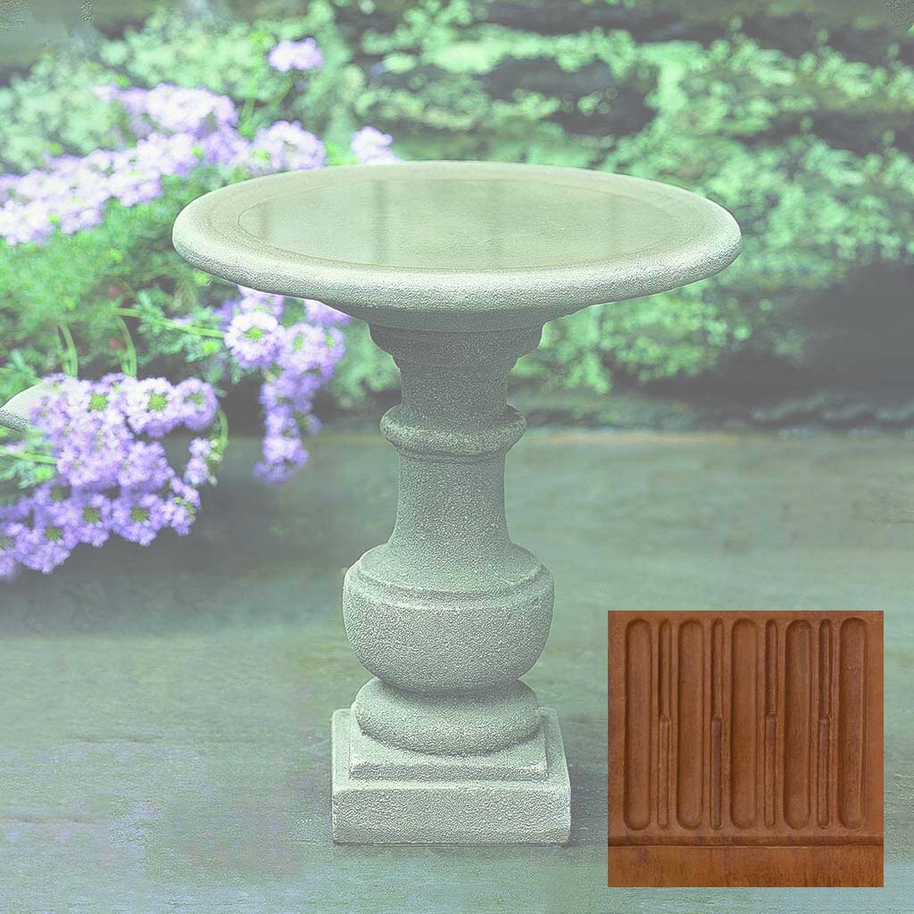 Campania Siena Birdbath - B-075 - Image 8