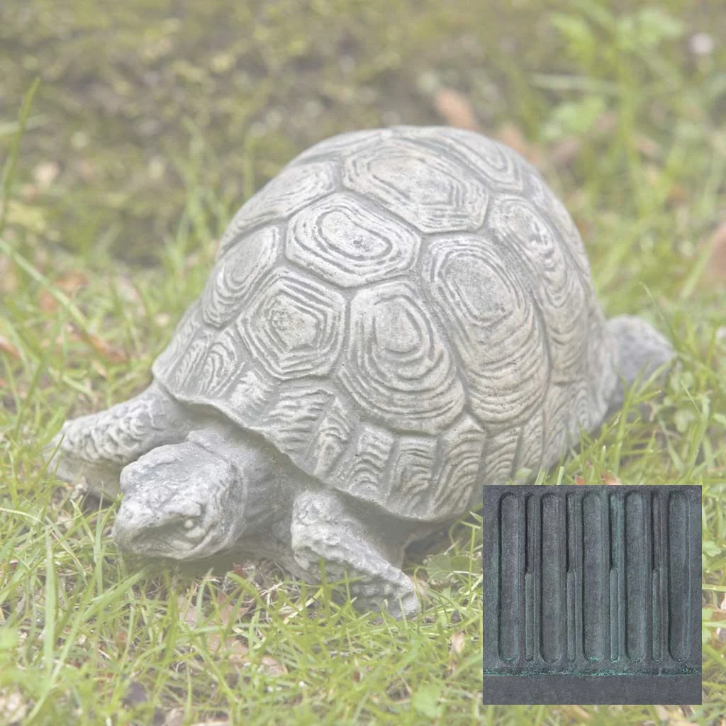 Campania Small Turtle Garden Statue - A-093 - Image 10