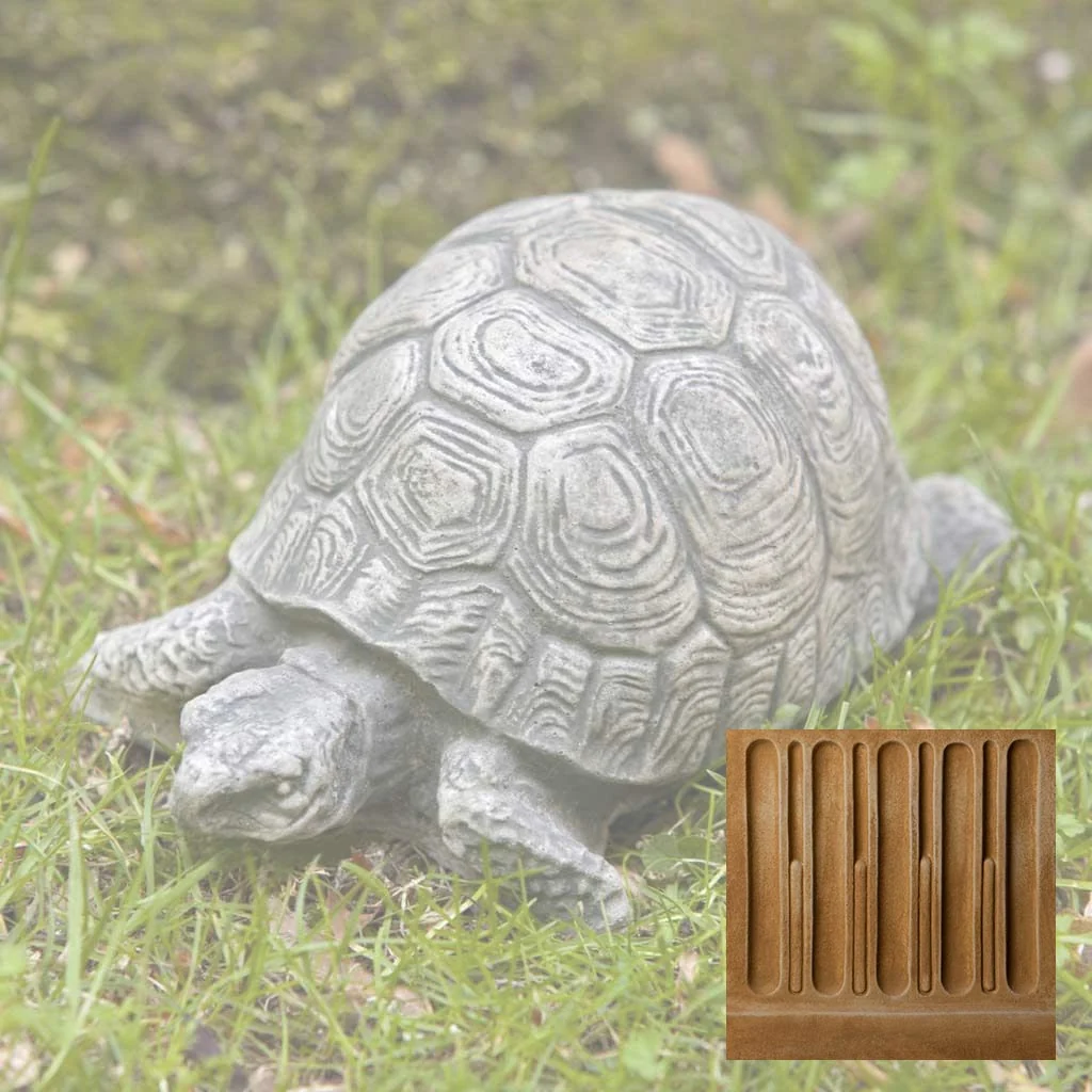 Campania Small Turtle Garden Statue - A-093 - Image 15