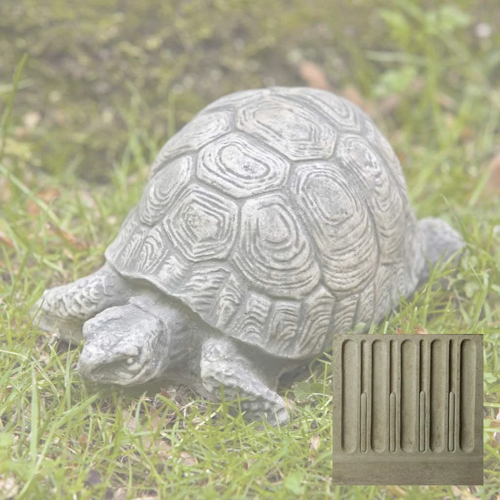 Campania Small Turtle Garden Statue - A-093 - Image 16