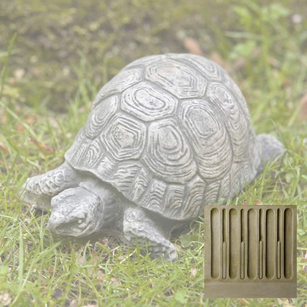 Campania Small Turtle Garden Statue - A-093 - Image 7