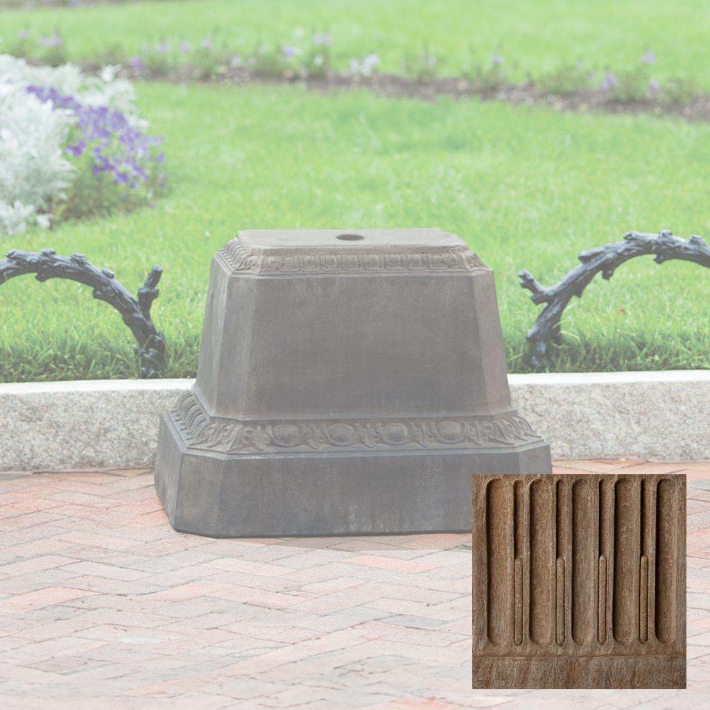 Campania Smithsonian Egg and Dart Pedestal - PD-179 - Image 2