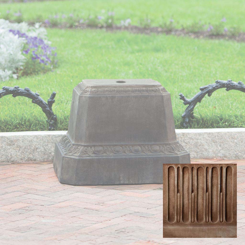Campania Smithsonian Egg and Dart Pedestal - PD-179 - Image 4