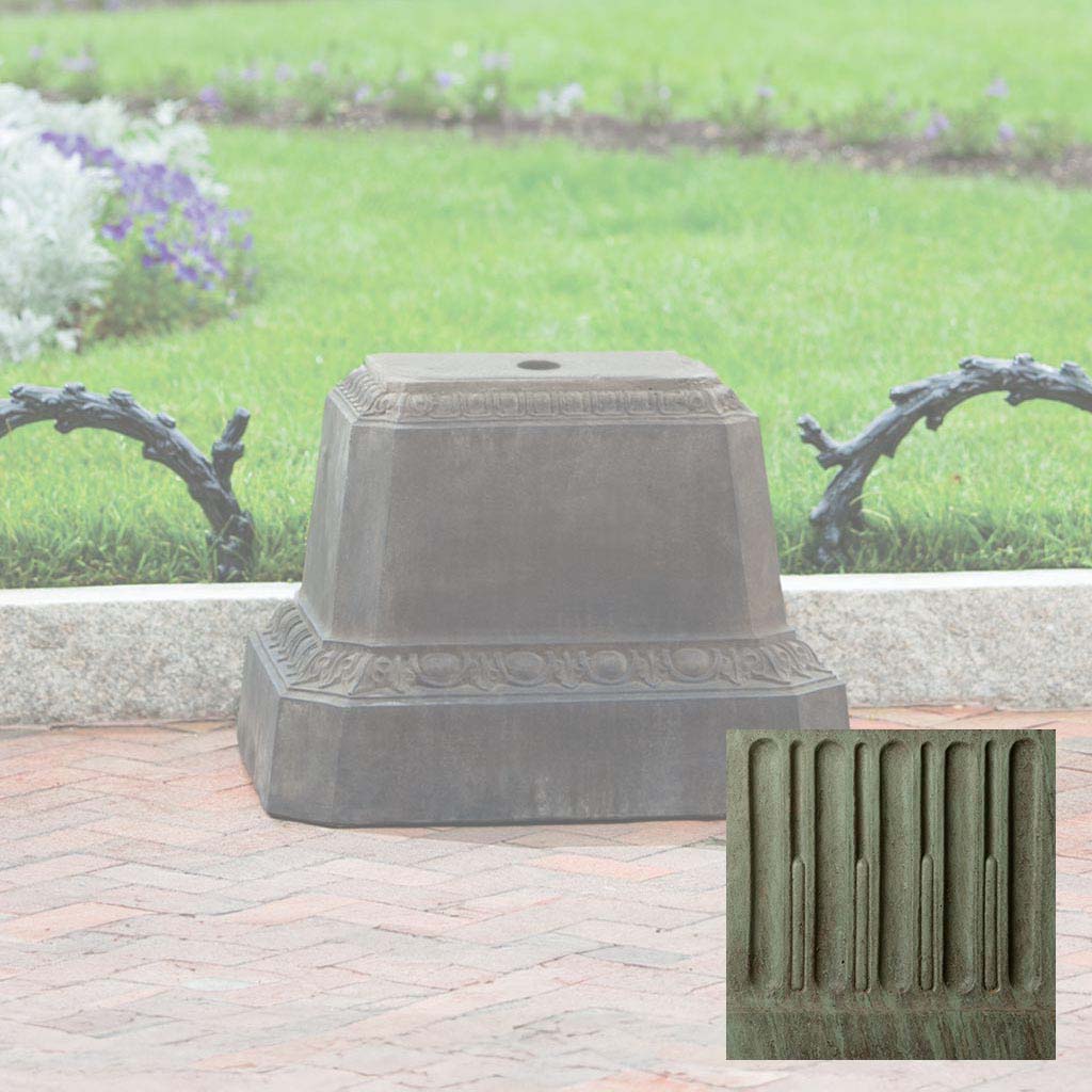 Campania Smithsonian Egg and Dart Pedestal - PD-179 - Image 5