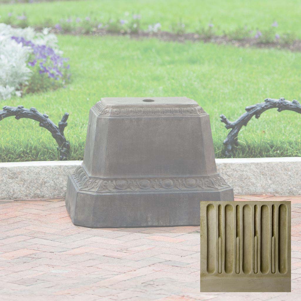Campania Smithsonian Egg and Dart Pedestal - PD-179 - Image 7