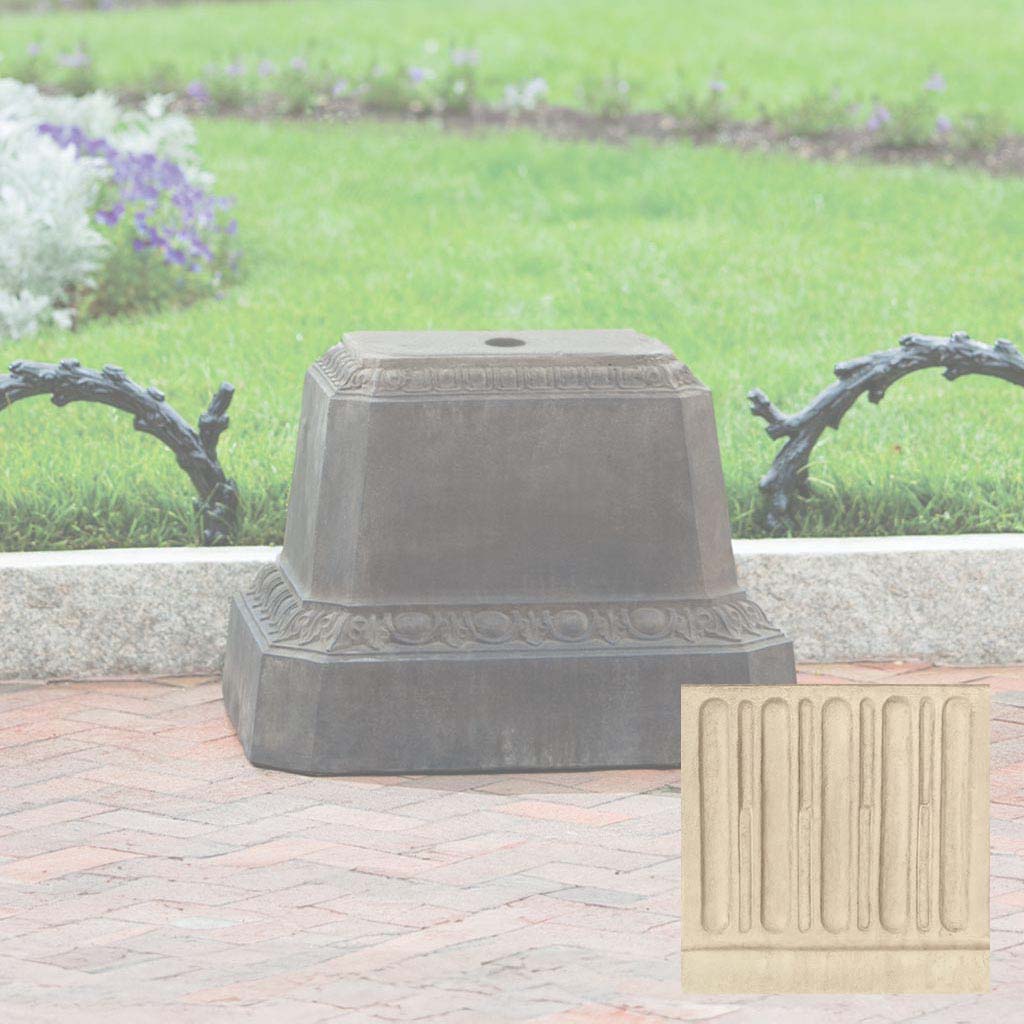Campania Smithsonian Egg and Dart Pedestal - PD-179 - Image 8