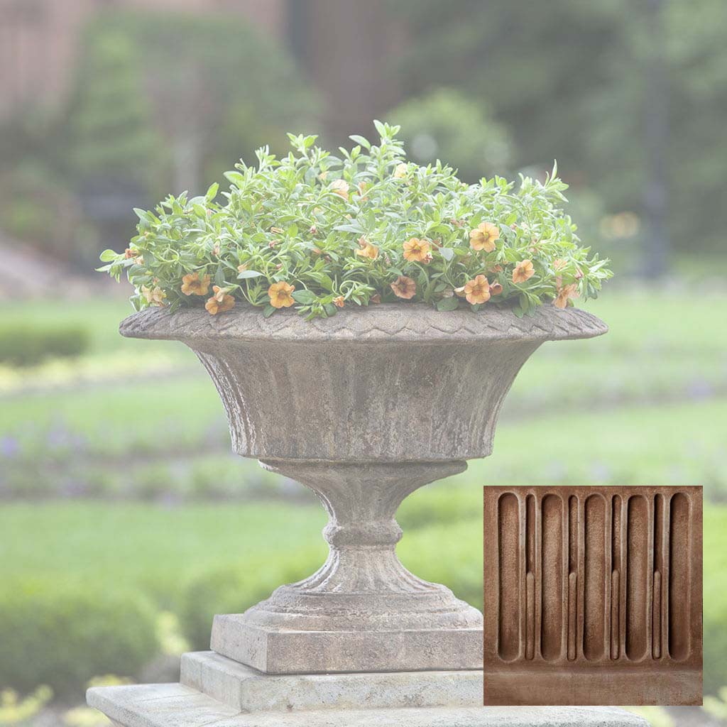 Campania Smithsonian Fluted Valentine Urn - P-527 - Image 4
