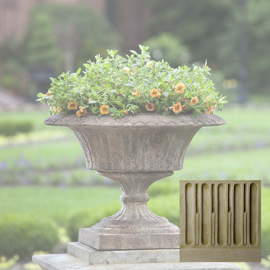 Campania Smithsonian Fluted Valentine Urn - P-527 - Image 6