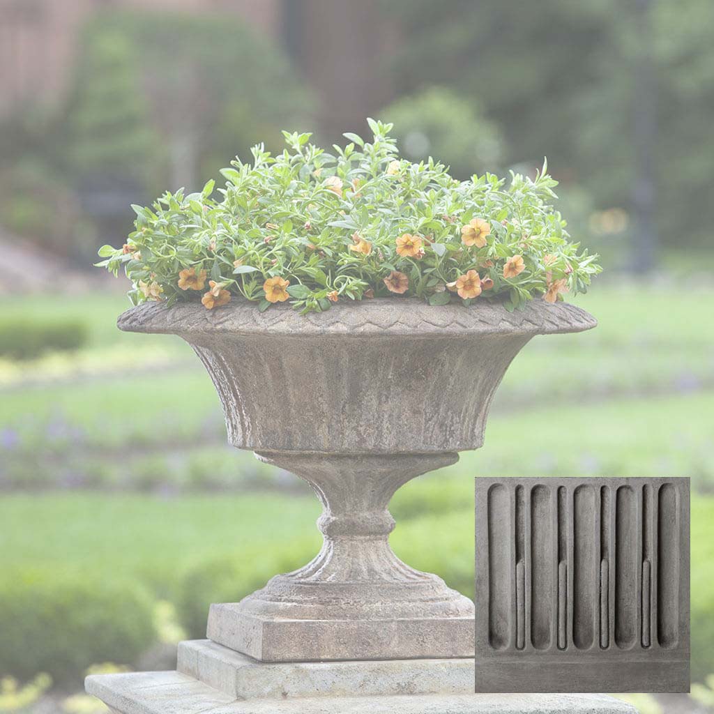 Campania Smithsonian Fluted Valentine Urn - P-527 - Image 9