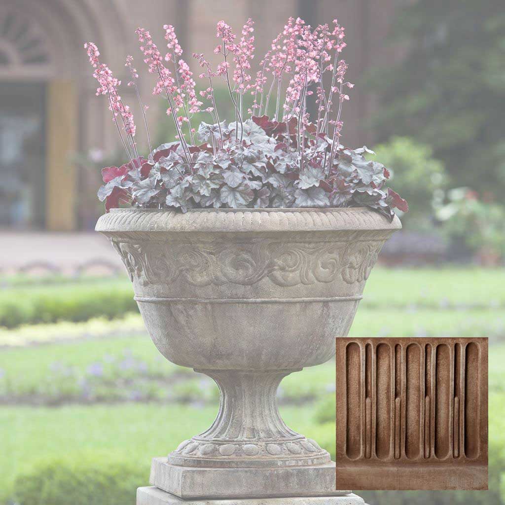 Campania Smithsonian Foliated Scroll Urn - P-523 - Image 4
