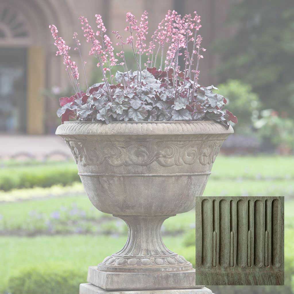 Campania Smithsonian Foliated Scroll Urn - P-523 - Image 5