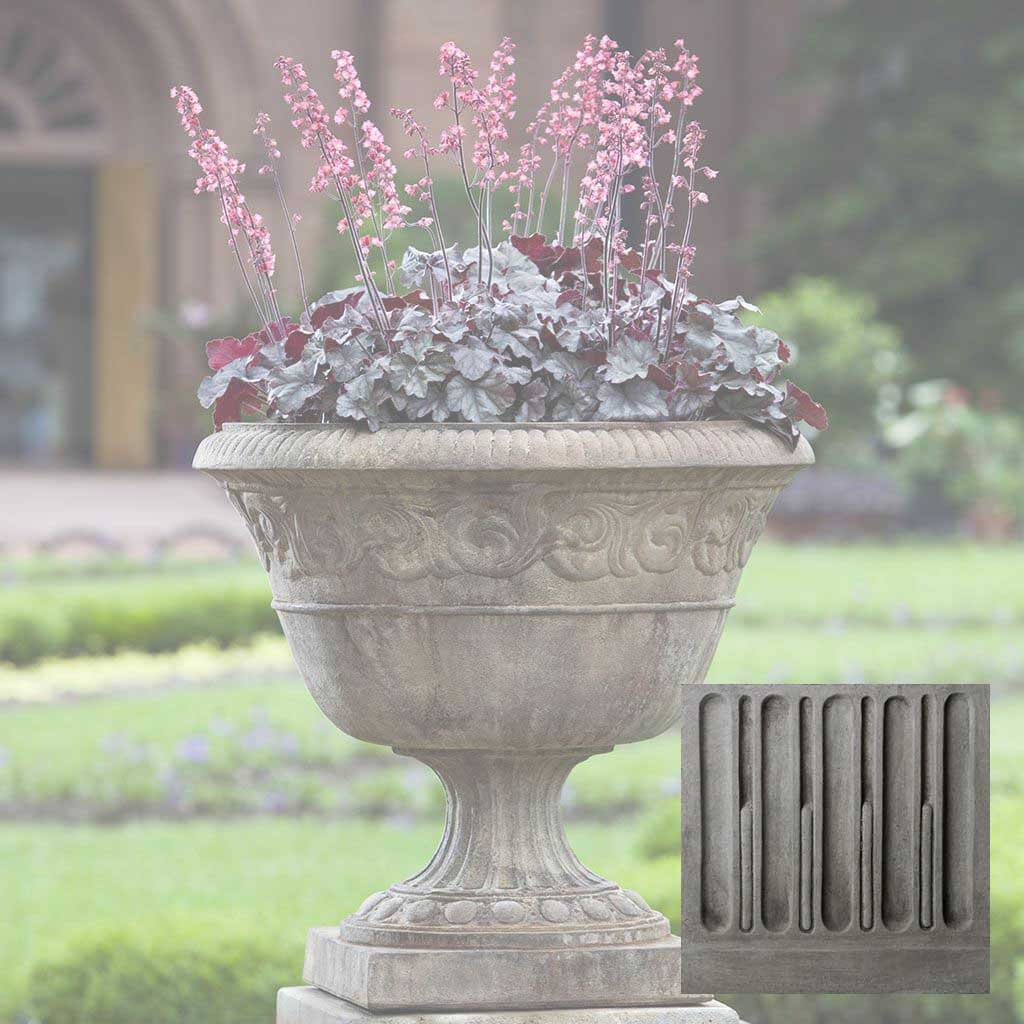 Campania Smithsonian Foliated Scroll Urn - P-523 - Image 9