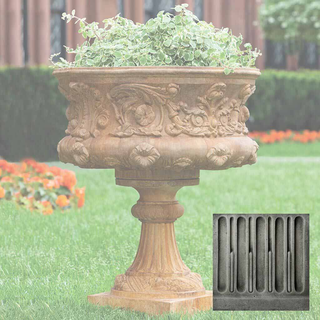 Campania Smithsonian Morning Glory Urn - P-0529 - Image 3