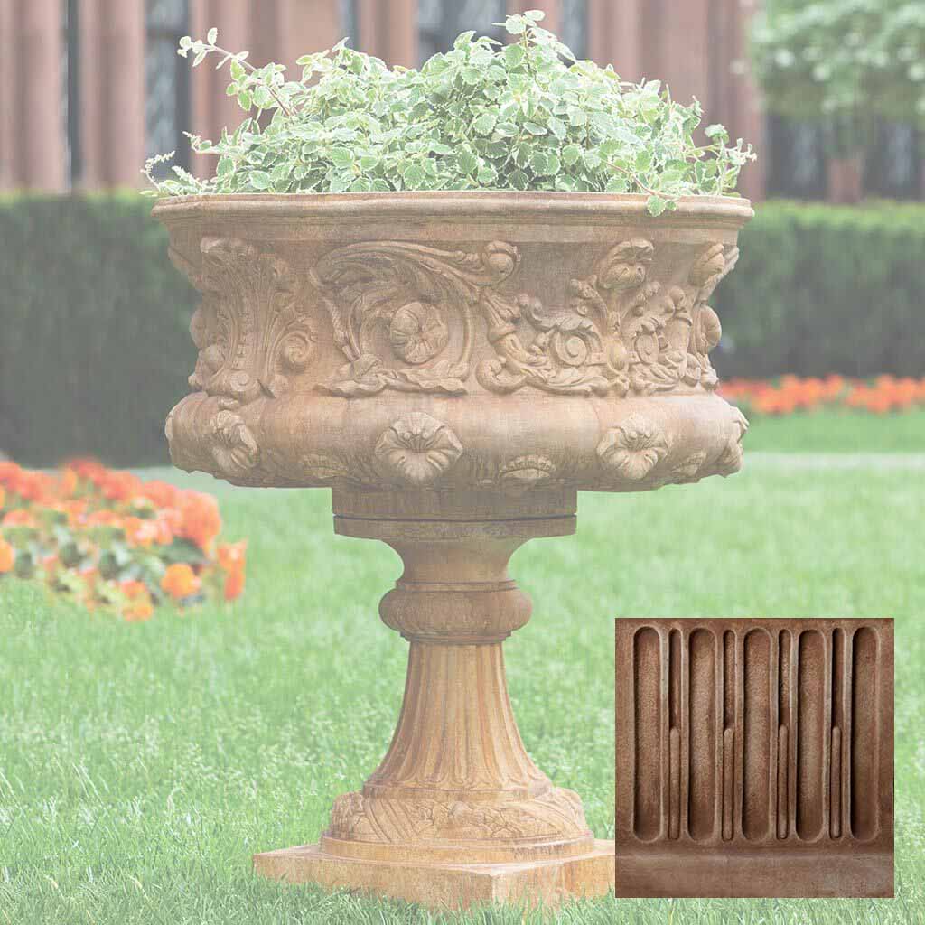Campania Smithsonian Morning Glory Urn - P-0529 - Image 4