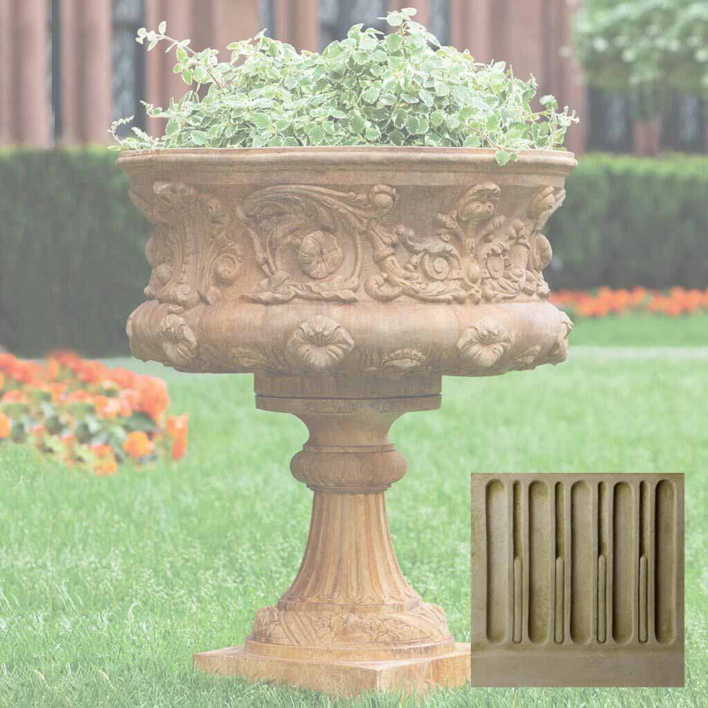 Campania Smithsonian Morning Glory Urn - P-0529 - Image 6