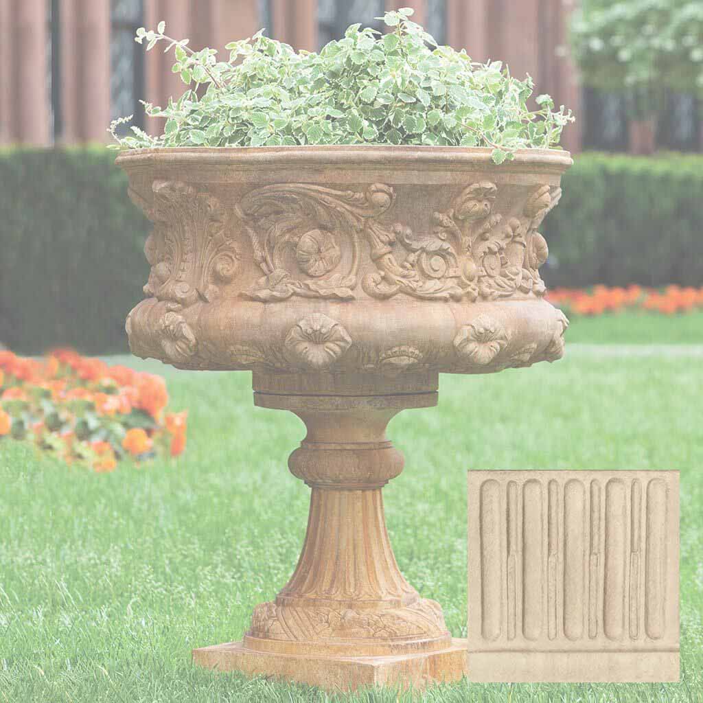 Campania Smithsonian Morning Glory Urn - P-0529 - Image 7