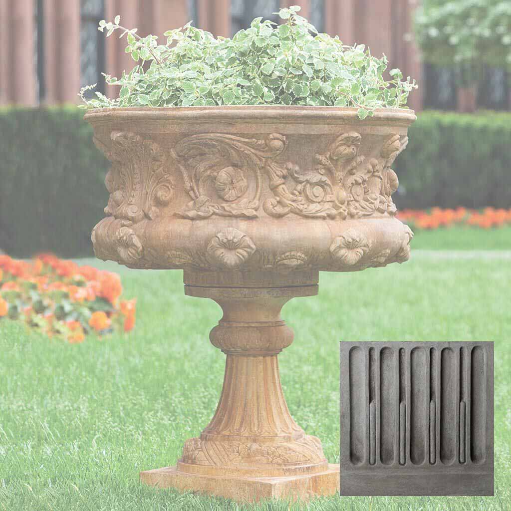 Campania Smithsonian Morning Glory Urn - P-0529 - Image 8