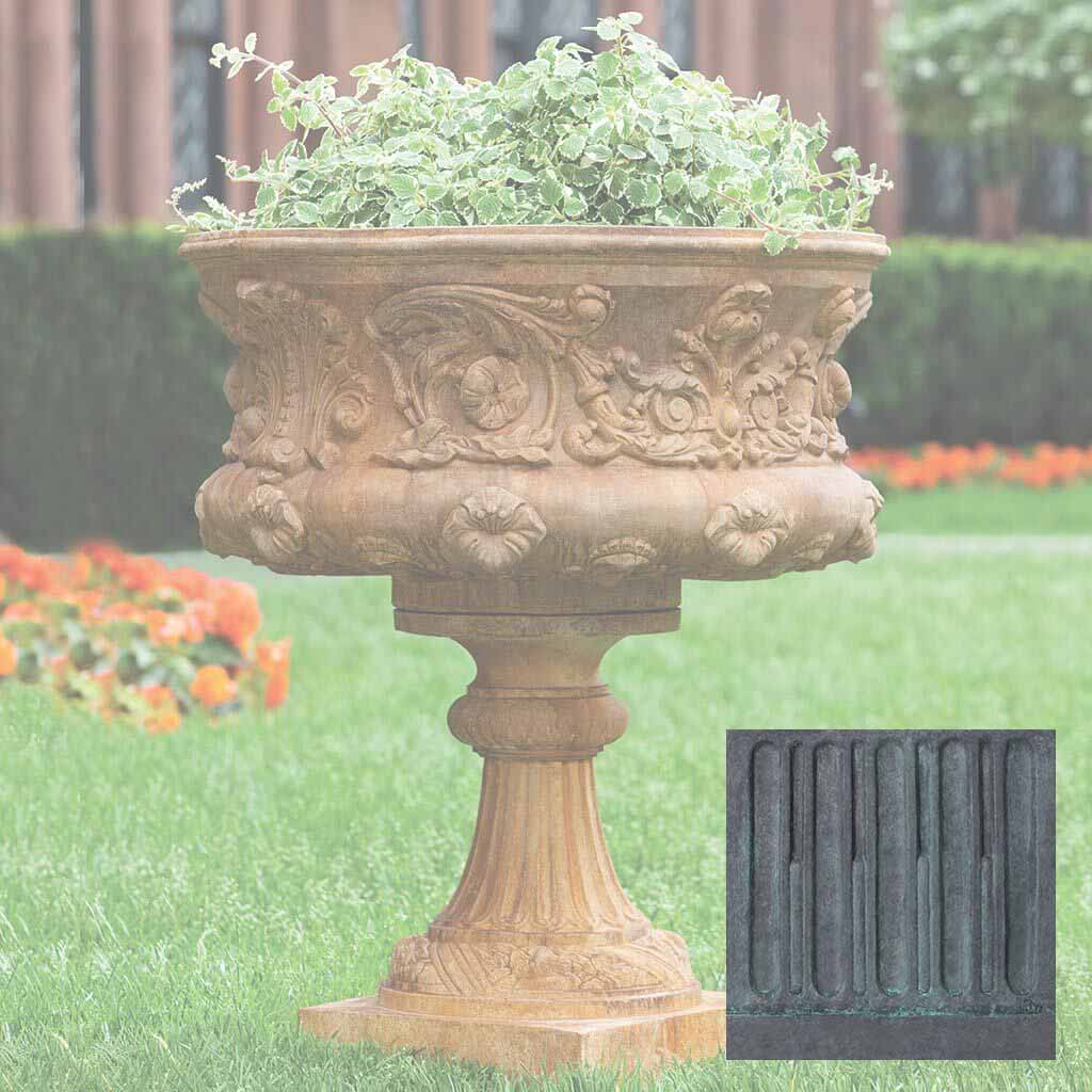 Campania Smithsonian Morning Glory Urn - P-0529 - Image 9