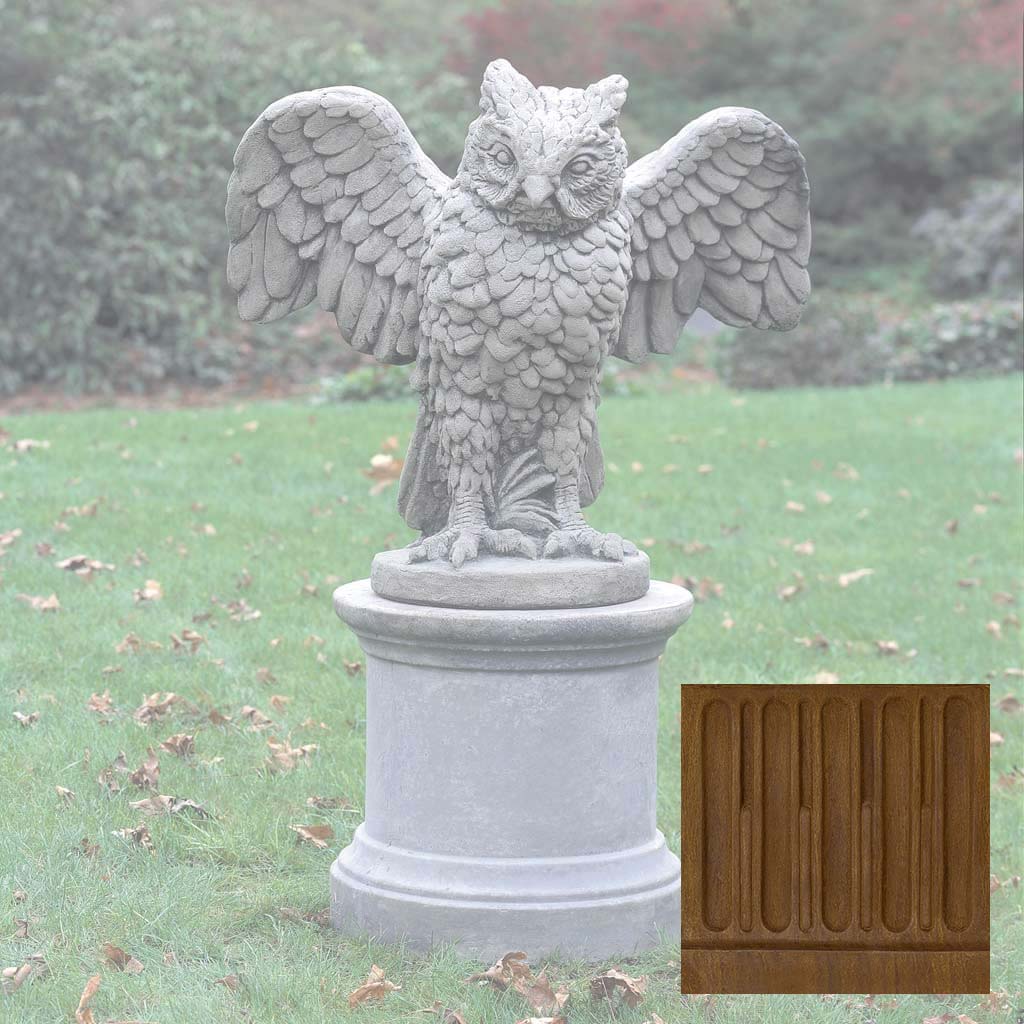 Campania Soaring Owl Garden Statue - A-267 - Image 12