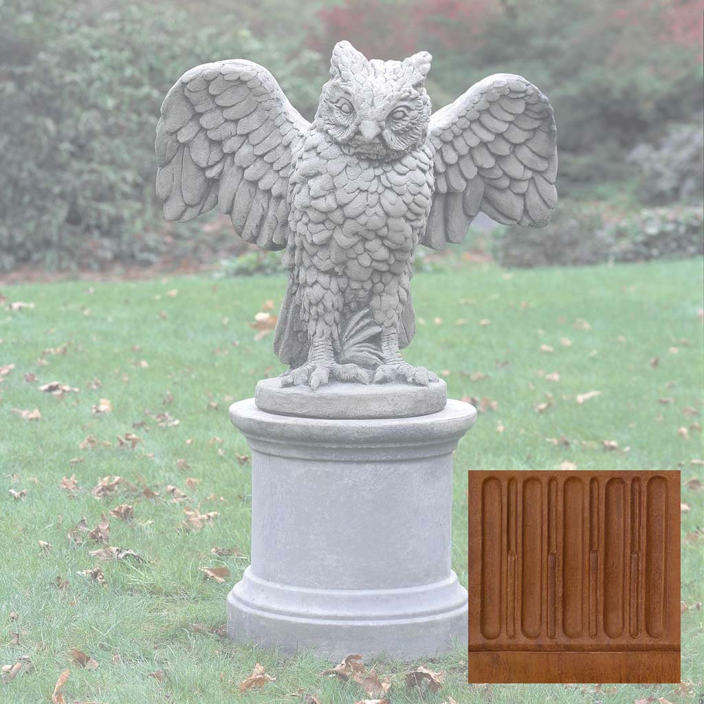 Campania Soaring Owl Garden Statue - A-267 - Image 7