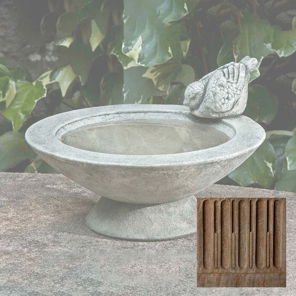 Campania Songbird's Rest Birdbath - B-140 - Image 2