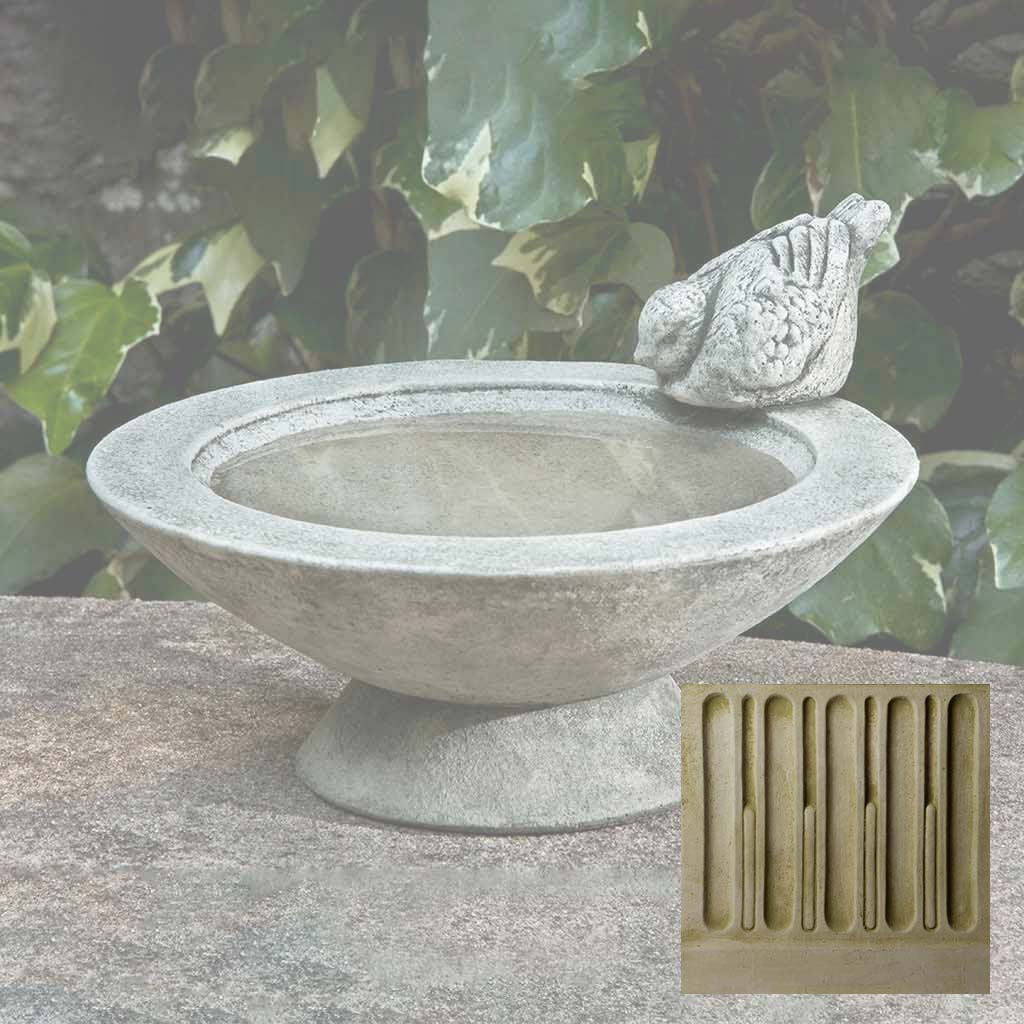 Campania Songbird's Rest Birdbath - B-140 - Image 6