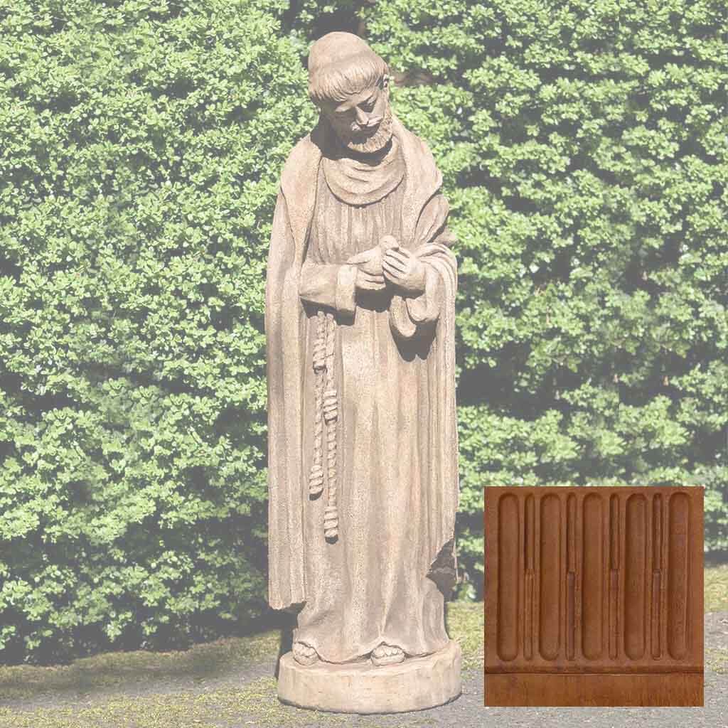 Campania St. Francis w/ Baby Bird Garden Statue - R-101 - Image 8