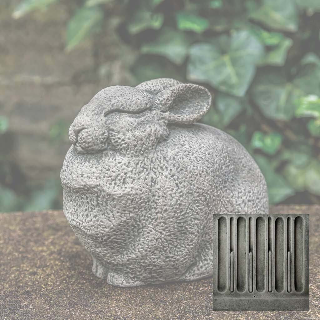 Campania Stone Bunny Garden Statue - A-638 - Image 3