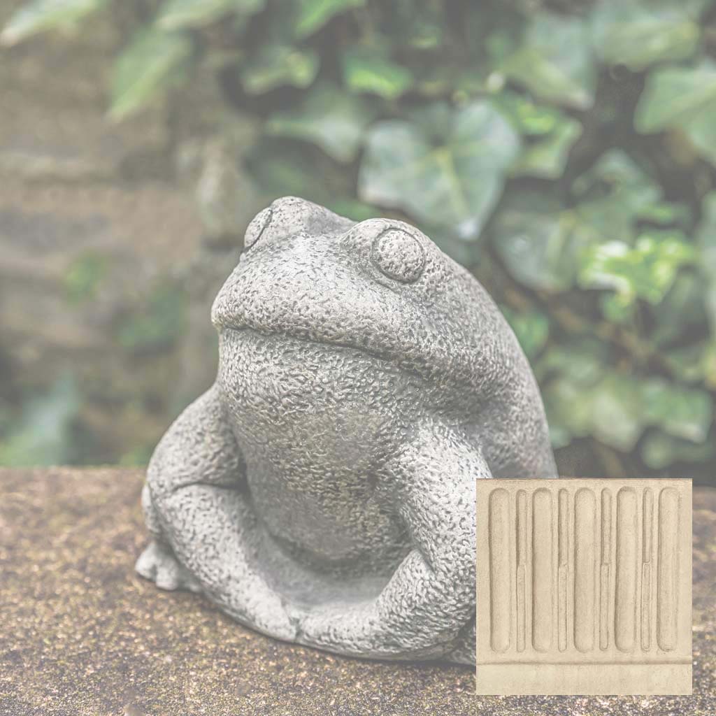 Campania Stone Frog Garden Statue - A-637 - Image 8