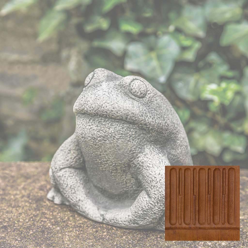 Campania Stone Frog Garden Statue - A-637 - Image 9