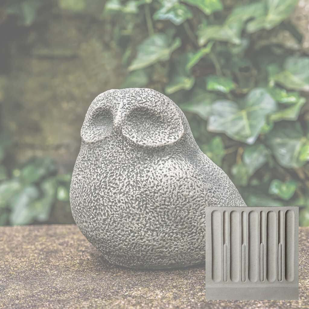 Campania Stone Owl Garden Statue - A-636 - Image 10