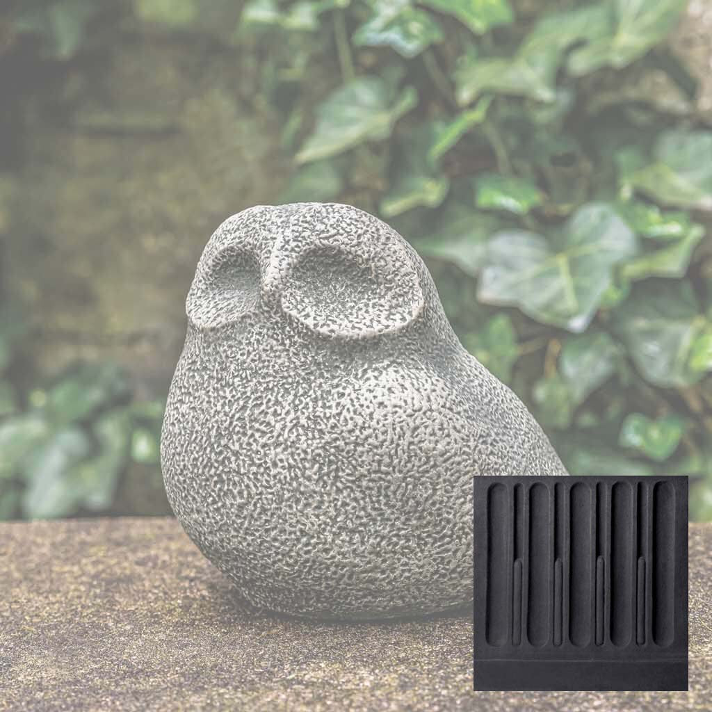 Campania Stone Owl Garden Statue - A-636 - Image 11