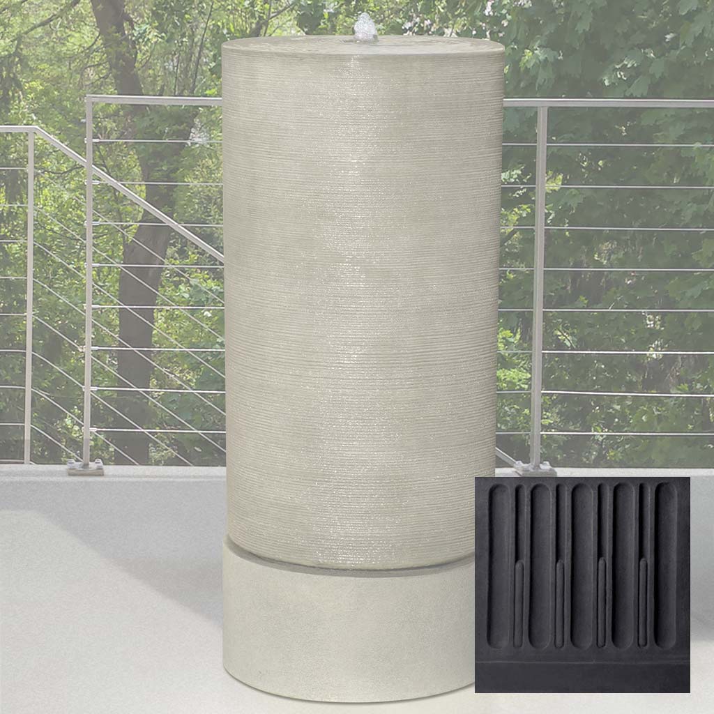 Campania Tall Cylinder Fountain - GFRCFT-1109 - Image 10