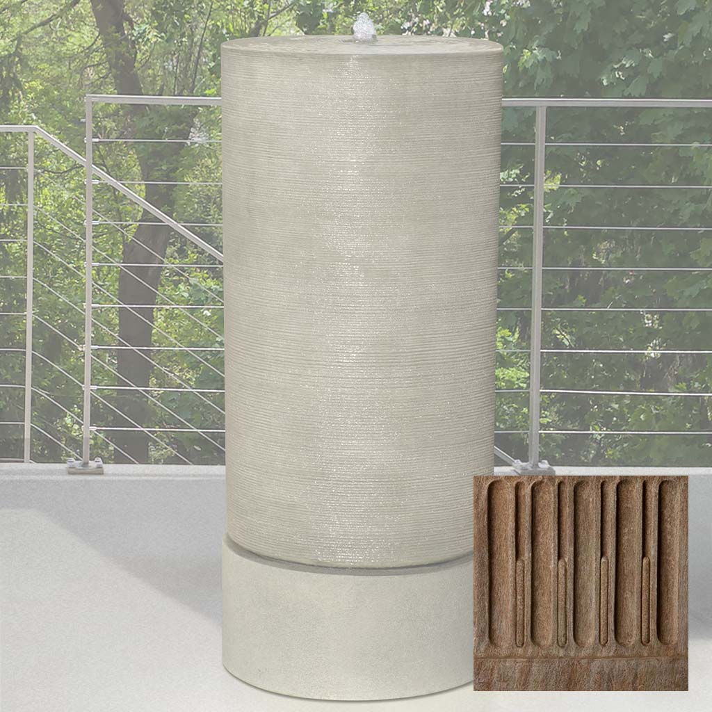 Campania Tall Cylinder Fountain - GFRCFT-1109 - Image 2